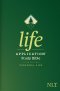 NLT Life Application Study Bible, Third Edition, Green, Personal Size (Hardcover), Cross Reference, Concordance, Charts, Full Colour Maps, Profiles, Cross Reference, Presentation Page, Single Column