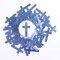 God Loves You Blue Pocket Cross - Pack of 200