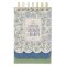 Spiral Notepad SM Blue Floral Strength And Dignity Prov. 31:25