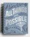 All Things are Possible - Interactive  Inspirational Journal