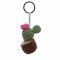 Cactus Crochet Keyring - Small