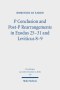 P Conclusion And Post-p Rearrangements In Exodus 25-31 And Leviticus 8-9