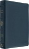 ESV Heirloom Bible, Scriptura Sacra: Personal Size Reference Edition (Calfskin, Meridian Blue, Full Yapp)
