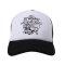 Be Strong & Courageous White Foam Cap