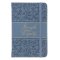 Small Notebook with Elastic Closure Faux Hardcover Blue Strength And Dignity Prov. 31:25