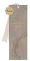 Bookmark-Faux Leather Taupe Amazing Grace Isa. 53:5