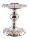 Nickel Plated Candle Holder H 12 cm D 11 cm