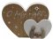O Holy Night Heart Plaque