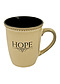Hope Ivory Stoneware Coffee Mug - Hebrews 6:19