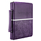 Medium Jer. 29:11 Purple Floral LuxLeather Bible Cover - Jeremiah 29:11