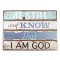 Be Still Wall Plaque