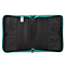Medium Everlasting Love Turquoise Faux Leather Bible Cover - Jeremiah 31:3