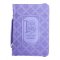 Large Trust in the Lord with All Your Heart: Purple  Floral Debossed Faux Leather Bible Cover, Proverbs 3:5