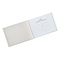 Guest Book White/Gold Mr. & Mrs. Our Wedding