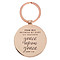 Grace upon Grace Keyring in Tin