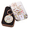 Grace upon Grace Keyring in Tin