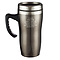 Faith Mathew 17:20 Brown Travel Coffee Mug with Lid and Handle for Everyday Use (16 Oz Stainless Steel Double-Wall Vacuum Insulated Cup) …