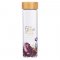 Water Bottle Glass w/ Sleeve My Grace is Sufficient 2 Cor. 12:9