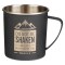 Mug SS Camp Black Do Not Be Shaken Ps. 16:8