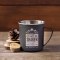 Mug SS Camp Black Do Not Be Shaken Ps. 16:8