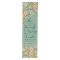 Bookmark-Teal Floral/Strength & Dignity Prov. 31:25 (Pack Of 10)