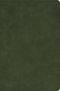 CSB Personal Size Bible, Zipper Closure, Olive Calfskin