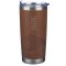 Faith Brown Stainless Steel Travel Tumbler - Matthew 17:20