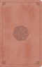 ESV Thinline Bible (TruTone, Blush Rose, Emblem Design)