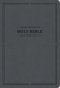 KJV Large Print Thinline Bible, Value Edition, Charcoal