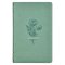 Teal Floral Faux Leather Giant Print Standard-size King James Version Bible with Thumb Index