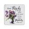 Set of 6 Wooden Coasters – "Give Thanks to the Lord for He Is Good" (Psalm 107:1)