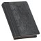 Black and Gray Lion Faux Leather Hardcover Compact King James Version Bible