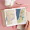 CSB Single-Column Compact Bible, Digital Study Edition, Blush Floral LeatherTouch