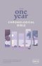 NKJV One Year Chronological Bible, Blue, Paperback, Reading Plan, Scripture Index, Bible Timeline, Historical Dates, Presentation Page