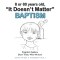 8 or 80 years old, "It Doesn't Matter" Baptism: Kingdom Seekers Show Them, Who We Are!