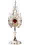 Silver Plated Reliquary H 40 cm