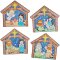 Nativity Colour-In Window Decorations - Pack of 16