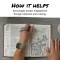 The Sketchbook Bible: The Complete Bible with Hundreds of Illustrations (NKJV, Brown Leathersoft, Red Letter, Comfort Print)
