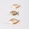 Lapel Pin Jesus Fish Gold Pack of 6