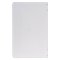 White Floral Faux Leather Giant Print Standard-size King James Version Bible with Thumb Index