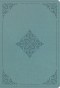 ESV Large Print Compact Bible (TruTone, Paris Sky, Fleur-de-lis Design)