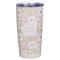 Tumbler SS Pink Floral The Lord Bless You and Keep You Num. 6:24