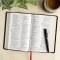 CSB Thinline Bible, Anglicised Edition, Black Leathertouch