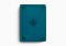 ESV Large Print Personal Size Bible, Red Letter (TruTone, Deep Teal, Ornament Design)