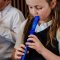Blue Descant Plastic Recorder