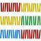 Mixed Colour Pack - 30 Pairs of Claves