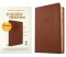 Bíblia Sagrada NVT Slim Letra Grande com Filament (LeatherLike, Brown)