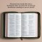 CSB Personal Size Bible, Holman Handcrafted Collection, Zipper Closure, Marbled Olive Premium Calfskin
