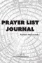 Prayer List Journal