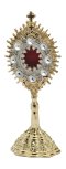 Gold Plated Reliquary H 21 cm